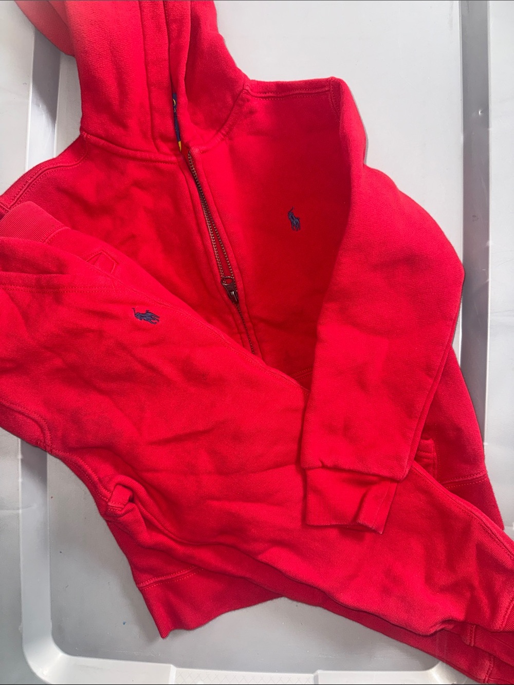 Polo by Ralph Lauren Kids Red Full Sweatsuit